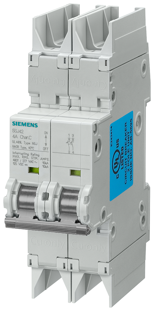 Siemens 5SJ4202-8HG42 Miniature Circuit Breaker