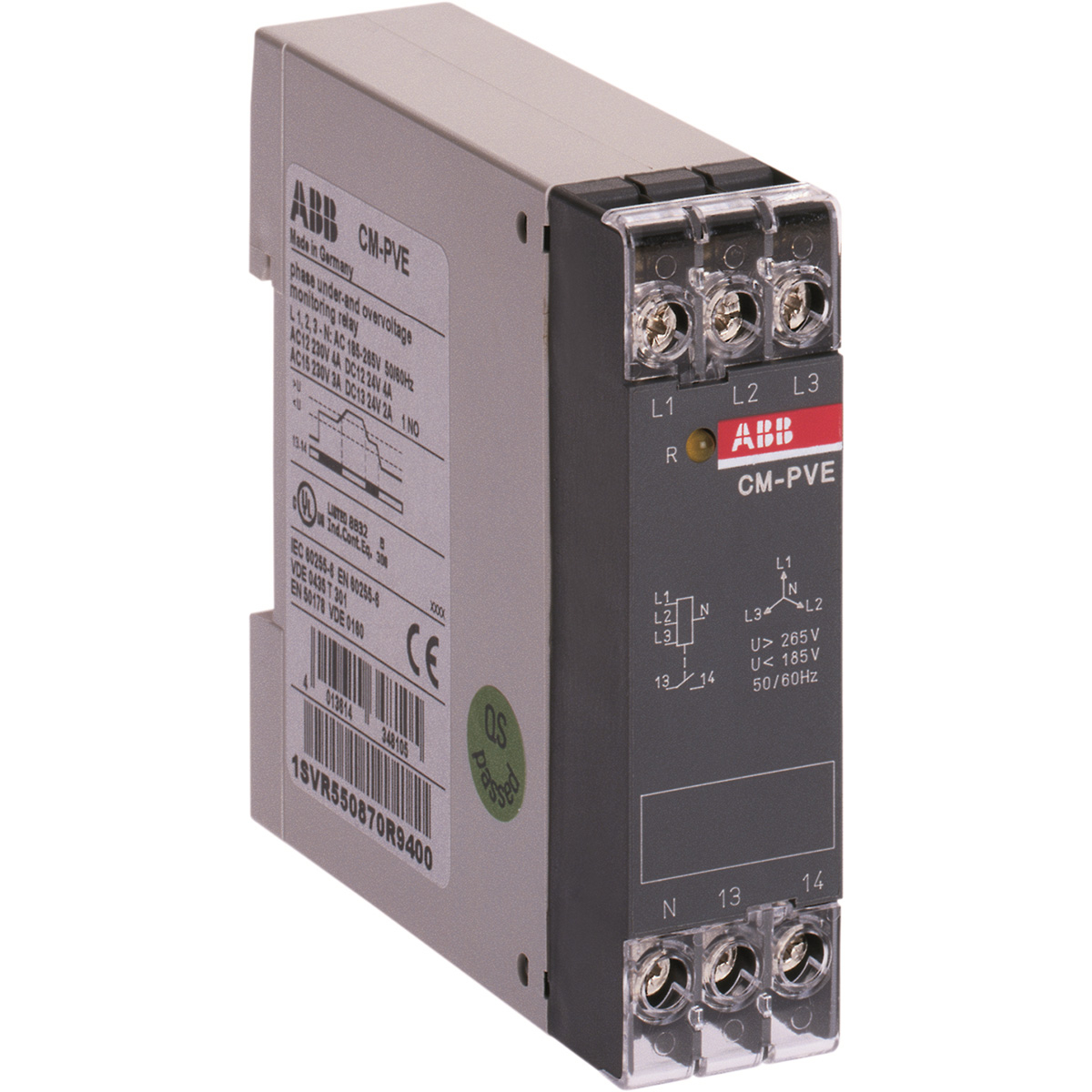 ABB 1SVR550871R9500 Monitoring Relay