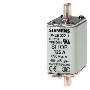 3 units price Siemens Fuse sitor 125A NH00-3NE8022-1 