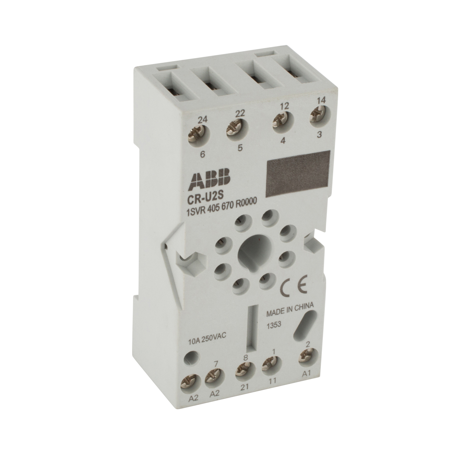 ABB 1SVR405670R0000 Relay Socket