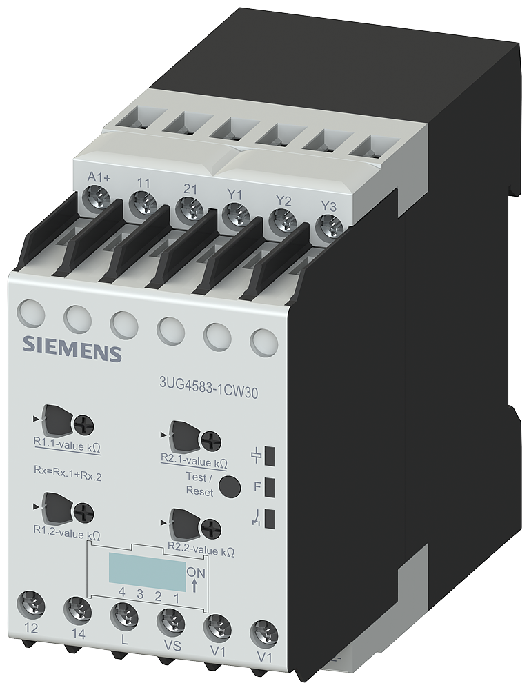 Siemens 3UG45831CW30 SIRIUS Insulation Monitoring Relay