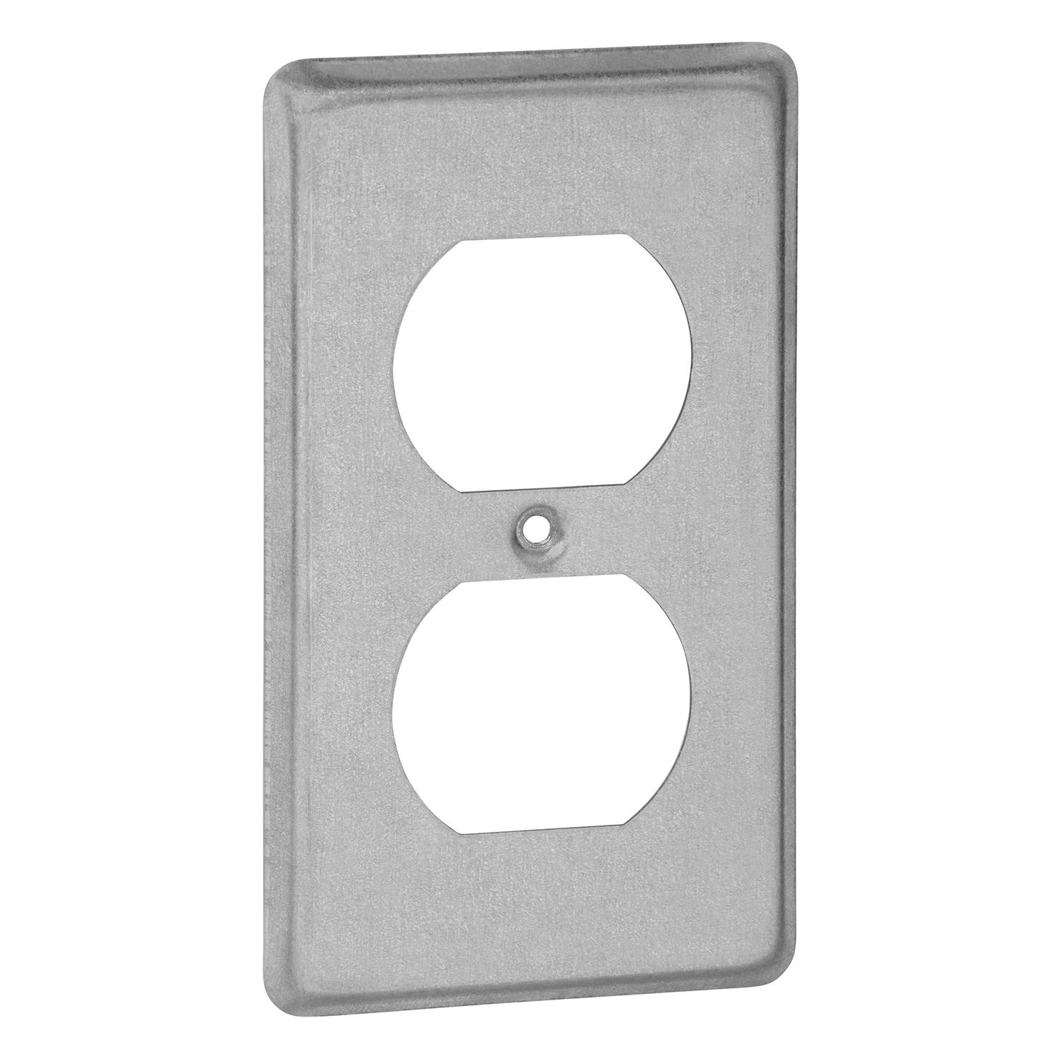 Thomas & Betts 58C7 Steel City Outlet Box Cover