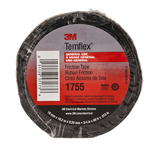 3M 1755-1-1/2x82-1/2FT Friction Tape