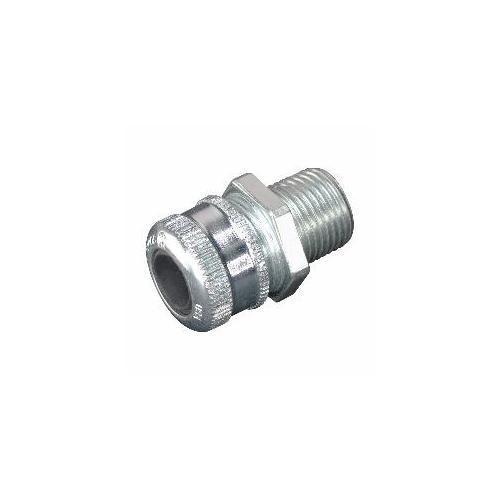 Crouse-Hinds CGB194 1/2 Non-Armoured Cord & Cable Fitting, .375-.500 cord, .750 thread, Steel | Energy Avenue
