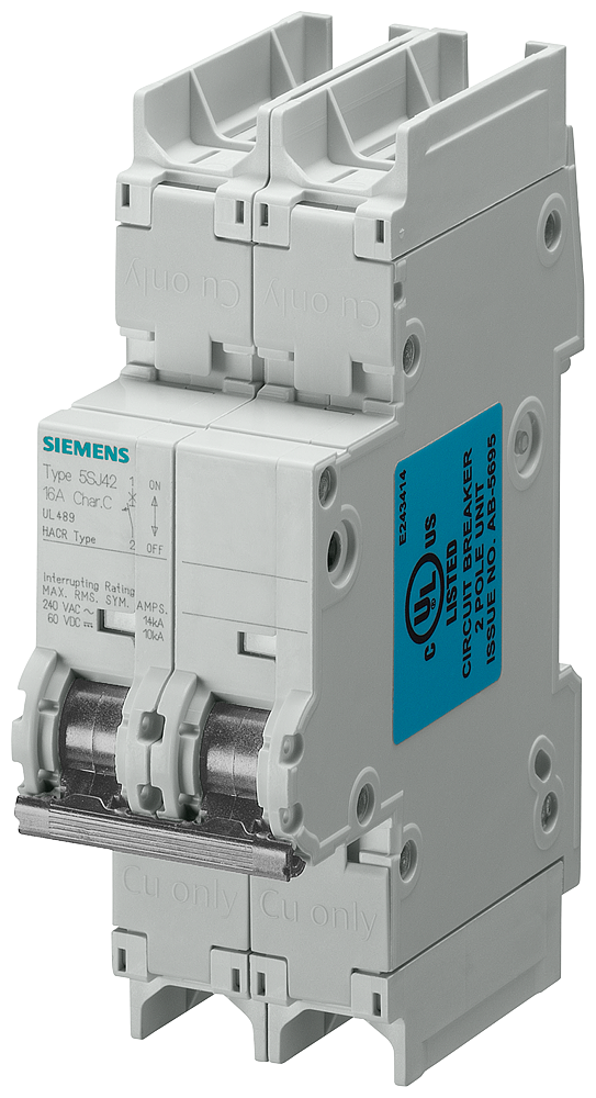 Siemens 5SJ4250-7HG41 Miniature Circuit Breaker