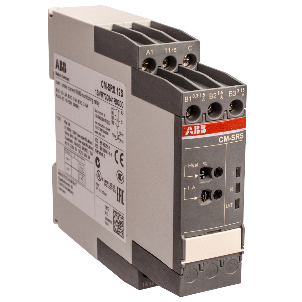 ABB 1SVR730841R0300 Current Monitoring Relay