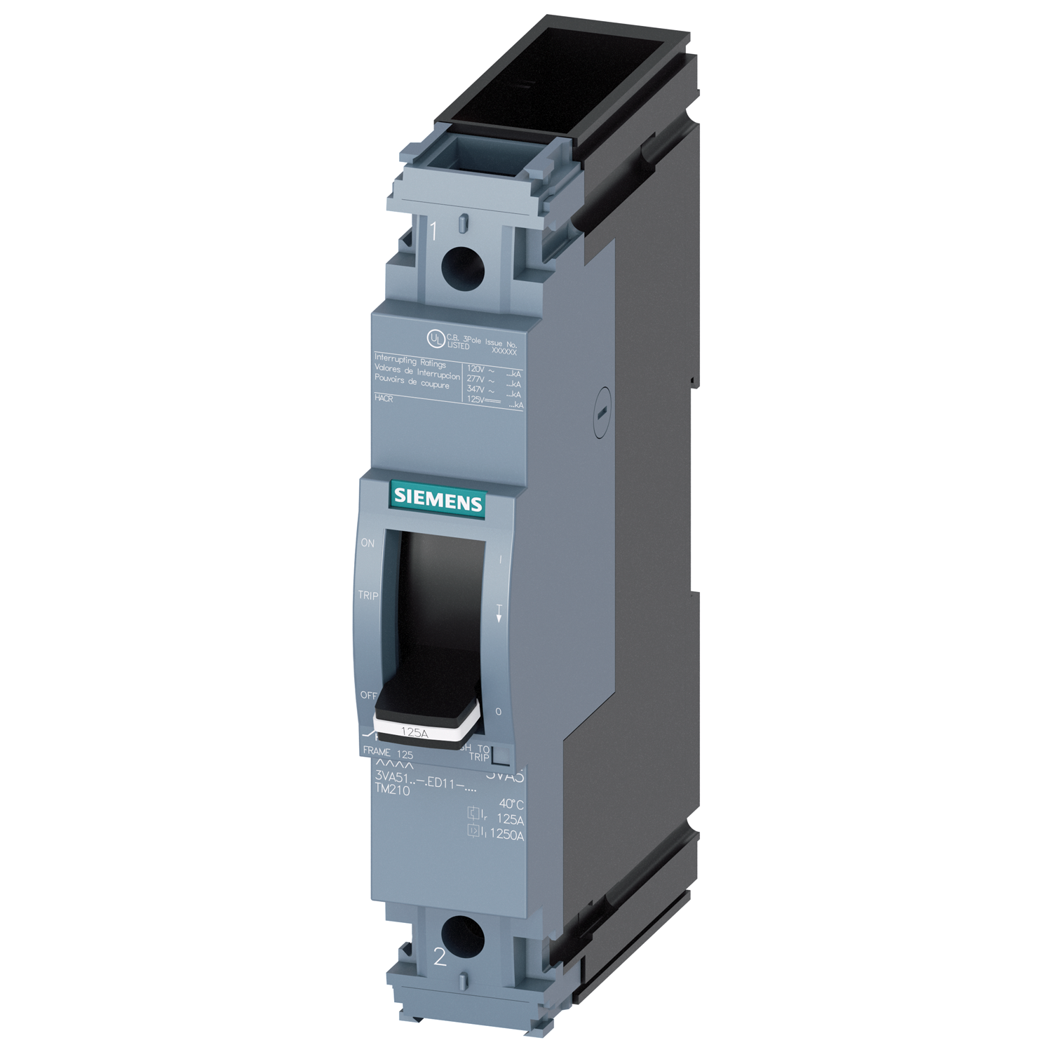 Siemens 3VA5125-5ED11-0AA0 Molded Case Circuit Breaker