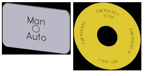 Non adhesive labels